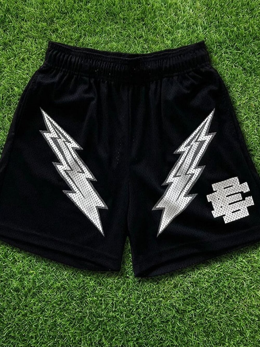 Eric Emanuel EE Basic Lightning Bolt "Cyber Monday" Shorts